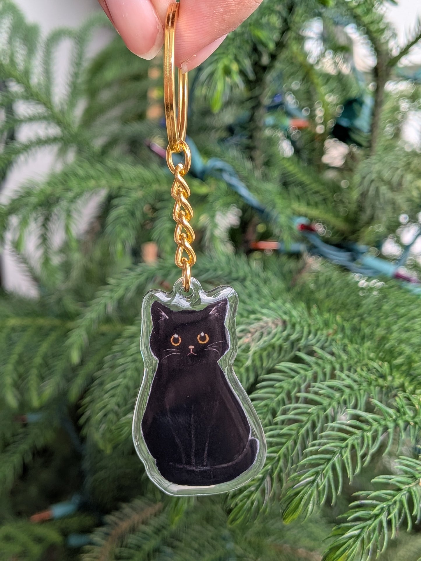 Llavero Max el Gato Negro