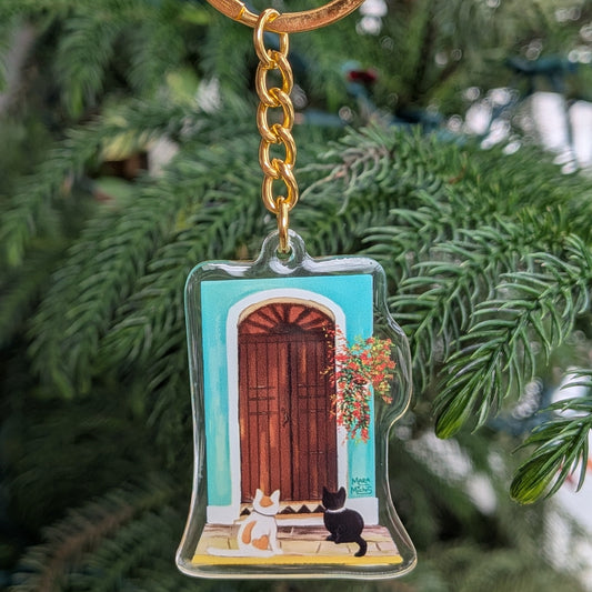 Llavero Puerta de San Juan Turquesa