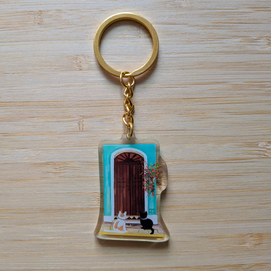 Llavero Puerta de San Juan Turquesa