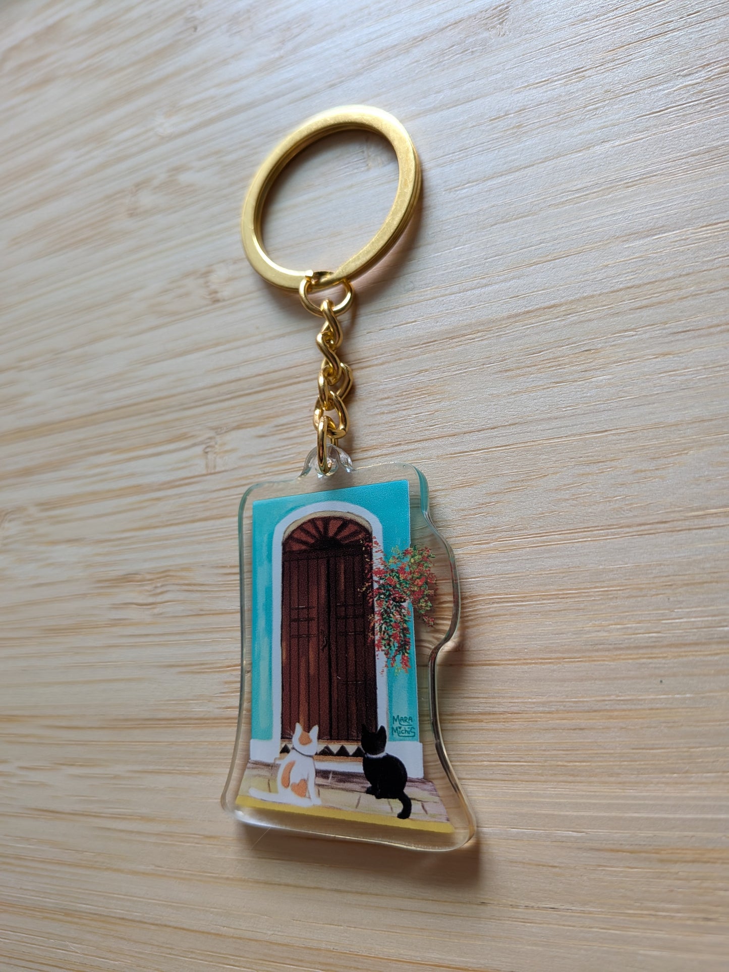 Llavero Puerta de San Juan Turquesa